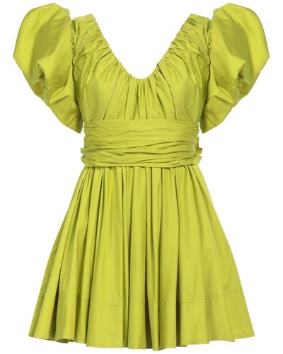 Aje. Mini Dress - Yellow