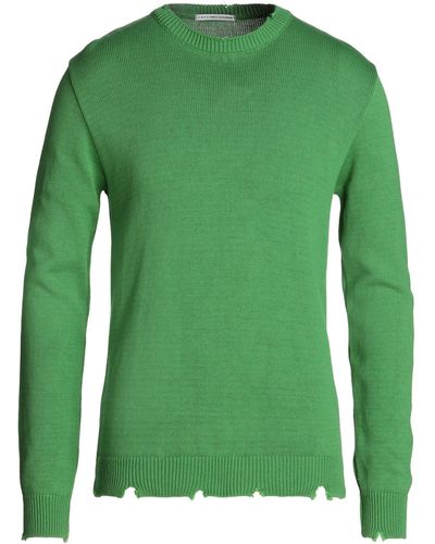 Grey Daniele Alessandrini Sweater - Green