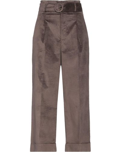 DISTRETTO 12 Trousers - Brown