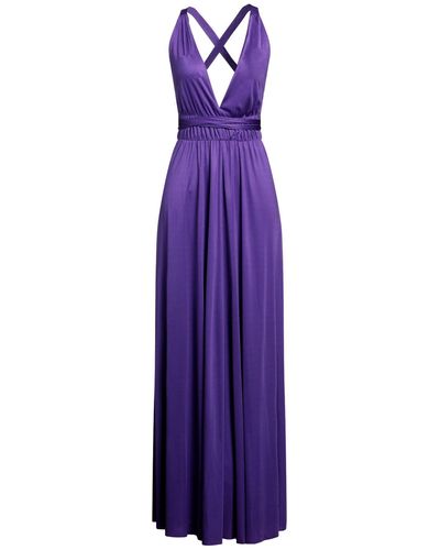 P.A.R.O.S.H. Maxi Dress - Purple
