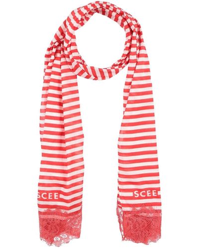 SCEE by TWINSET Scarf - Red