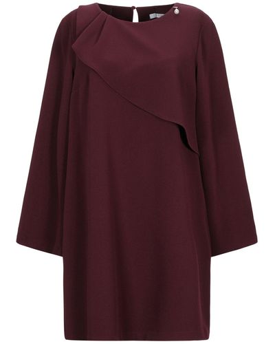 Relish Short Dress - Purple