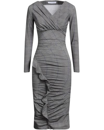 La Petite Robe Di Chiara Boni Midi Dress - Grey