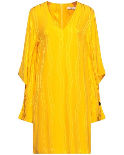 SIMONA CORSELLINI Mini Dress - Yellow