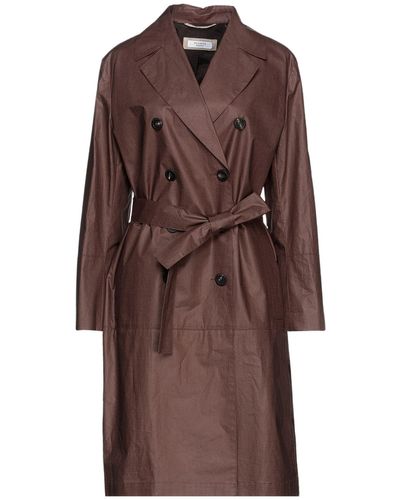 Peserico Overcoat - Brown