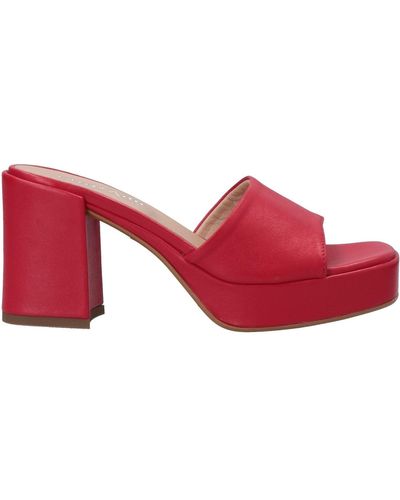 Ottod'Ame Sandals - Red