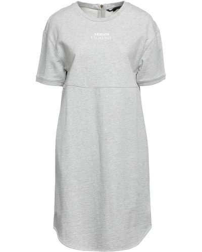 Armani Exchange Short Dress - Gray