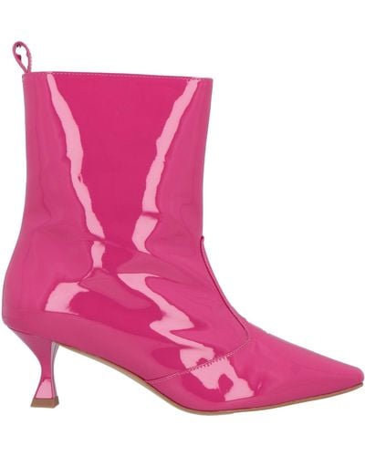 Wo Milano Ankle Boots - Pink