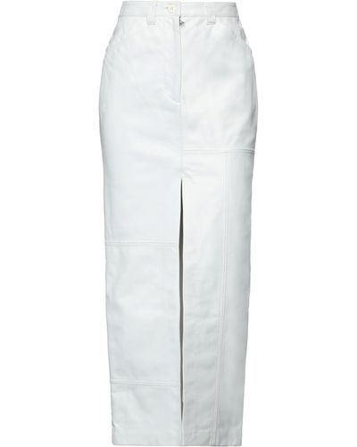 Sunnei Maxi Skirt - White