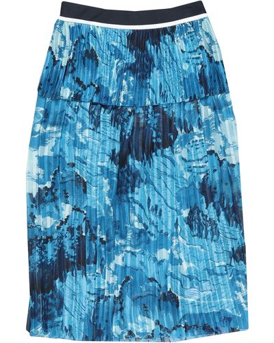 Victoria Beckham Midi Skirt - Blue