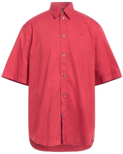 Emporio Armani Camisa - Rojo