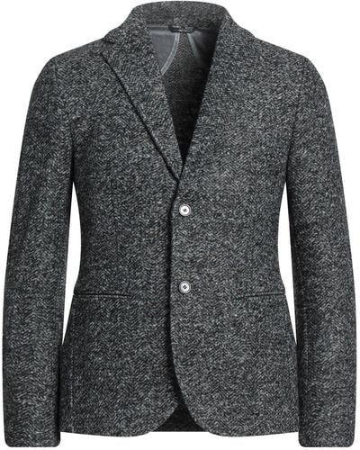 Grey Daniele Alessandrini Blazer - Nero