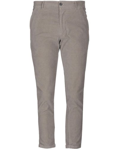 Original Vintage Style Cropped Pants - Gray
