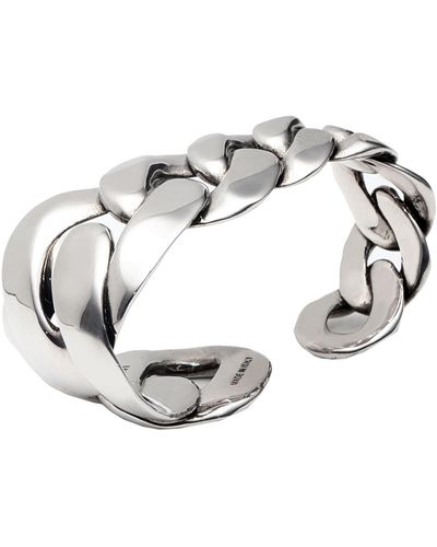 Alexander McQueen Ring - Metallic