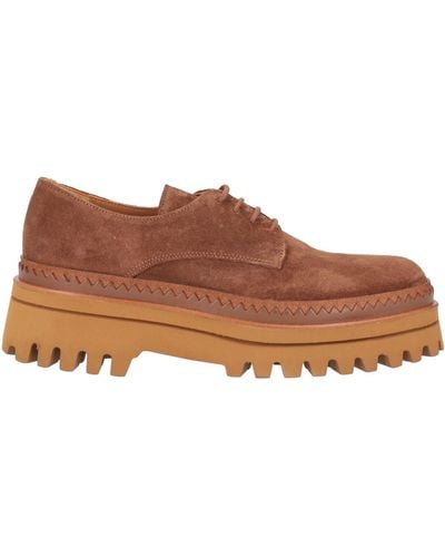 Elvio Zanon Lace-up Shoes - Brown