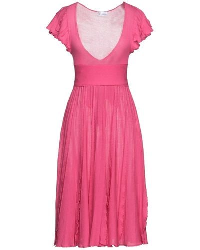 RED Valentino Vestido midi - Rosa