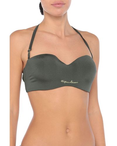 Emporio Armani Bikini Top - Green