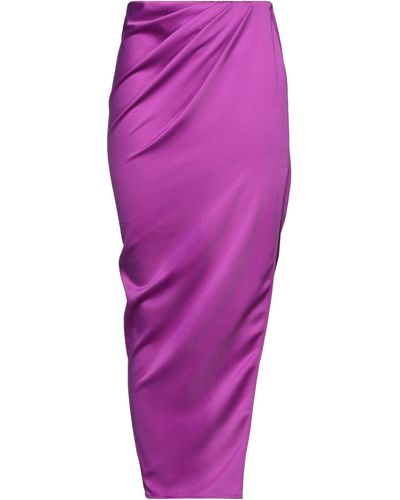 SIMONA CORSELLINI Maxi Skirt - Purple