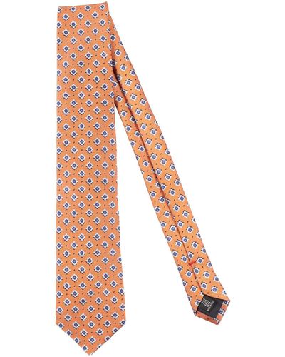 Orange Ties for Men | Lyst