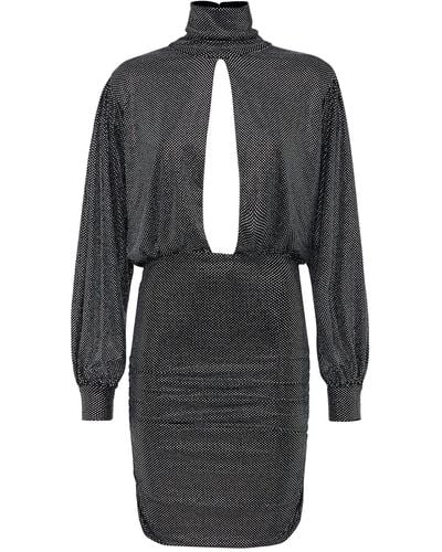 Philipp Plein Minivestido - Gris