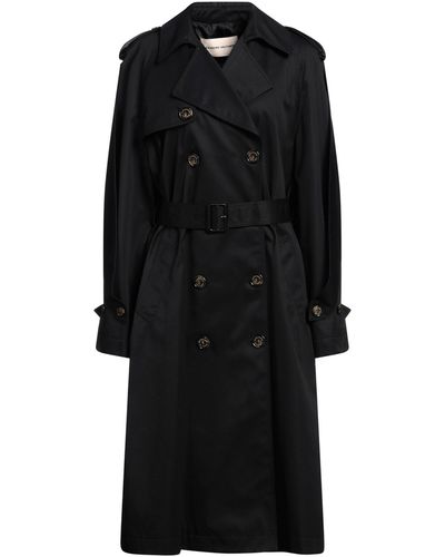 Alexandre Vauthier Overcoat & Trench Coat - Black