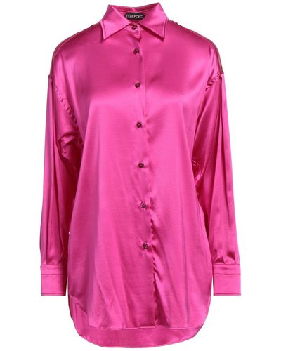 Tom Ford Shirt Silk, Lyocell - Pink