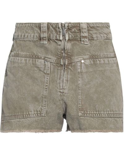 Ba&sh Denim Shorts - Gray