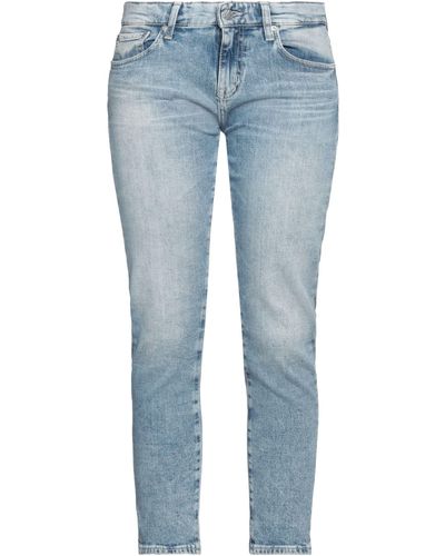AG Jeans Jean raccourci - Bleu