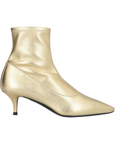 Giuseppe Zanotti Ankle Boots Soft Leather - Natural