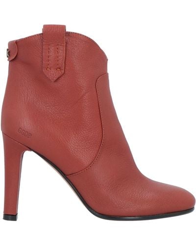 Golden Goose Ankle Boots - Red