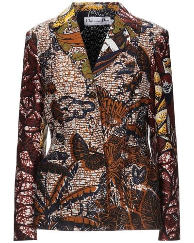 Dior Suit Jacket - Multicolor