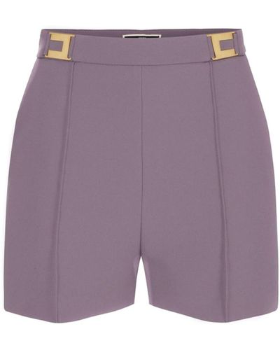 Elisabetta Franchi Shorts & Bermudashorts - Lila