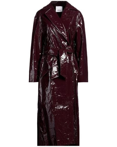 Erika Cavallini Semi Couture Overcoat & Trench Coat - Red