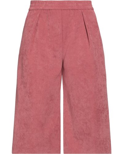 8pm Cropped Trousers - Red