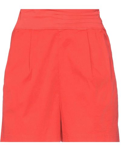 European Culture Shorts & Bermuda Shorts - Red