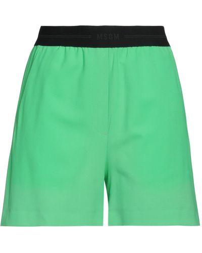 MSGM Shorts et bermudas - Vert