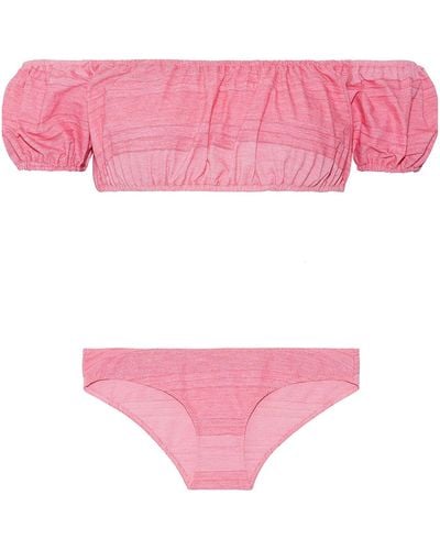 Lisa Marie Fernandez Bikini - Pink