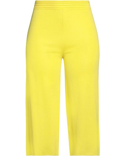 NEERA 20.52 Cropped Trousers - Yellow