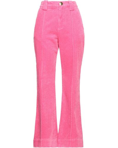 Ganni Trousers - Pink