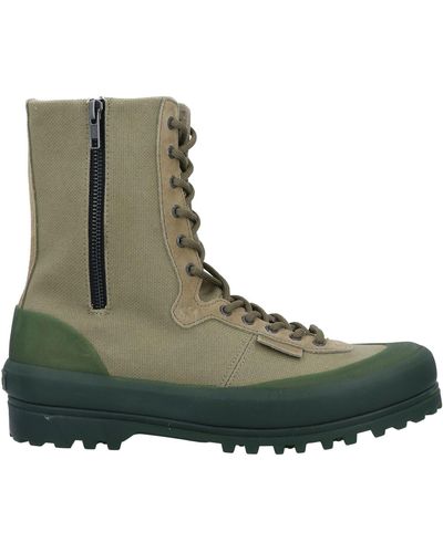 PAURA x SUPERGA Ankle Boots - Green