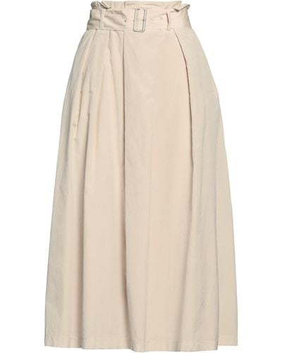 Peserico Midi Skirt - Natural
