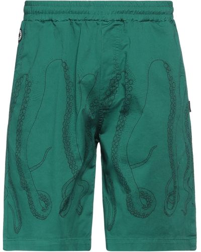 Octopus Shorts & Bermuda Shorts - Green