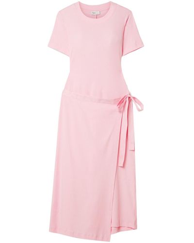 Rosetta Getty Midi Dress - Pink