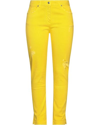 Blumarine Trousers - Yellow