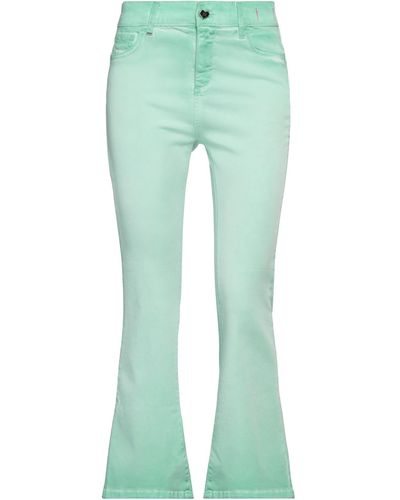 My Twin Cropped Trousers - Green