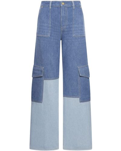 Ganni Pantalon en jean - Bleu