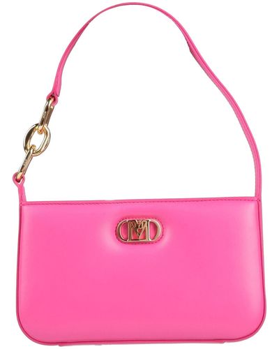 MCM Fuchsia Handbag Soft Leather - Pink
