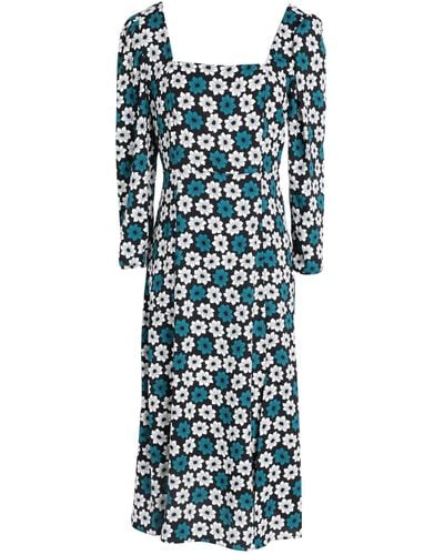 Diane von Furstenberg Midi Dress - Blue