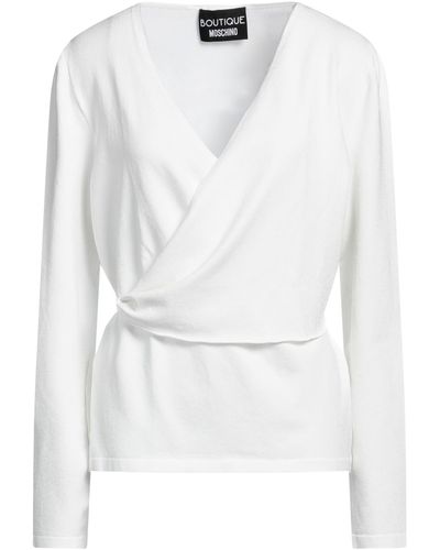 Boutique Moschino Pullover - Weiß