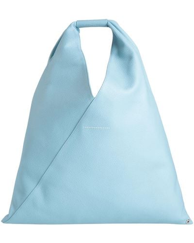 MM6 by Maison Martin Margiela Sky Handbag Bovine Leather - Blue